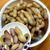 生落花生の塩茹で|rocky01さん