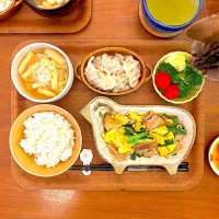 豚ニラ玉あんかけ炒めのおぼんごはん| すずさん