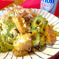 ゴーヤチャンプルー！|おかちさん