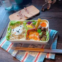 冷食シェフレンジ で 本日の娘弁|meg*ˊᵕˋ*megさん