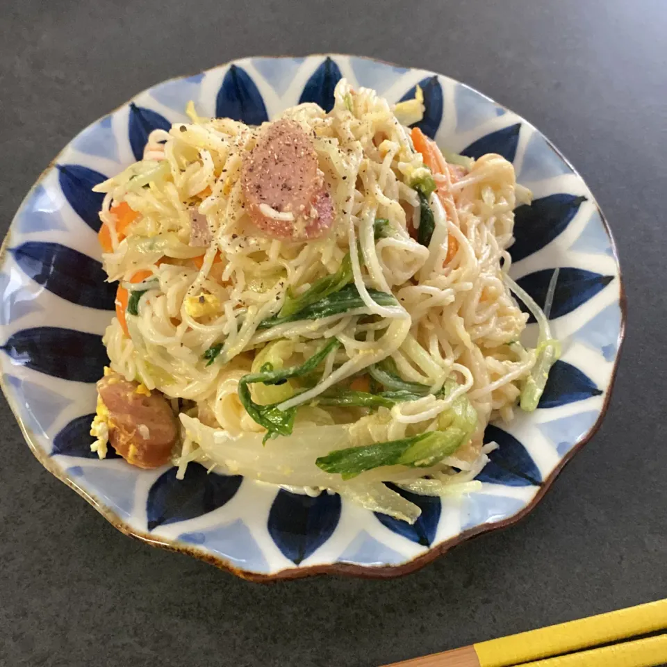 そうめんチャンプル|ちぐけんさん