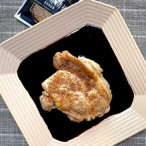 「ＭＣ　完熟赤胡椒（あらびき）袋入」を使ってみたSnapdishの料理・レシピ写真:鳥もも肉ソテー　カンポットペッパー風味