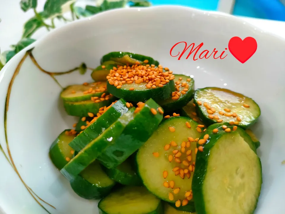《レシピ有》やみつきすっぱきゅうり漬け。|Mariさん