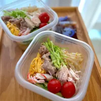 令和7年8月13日(水) 冷麺お弁当|みかりんさん