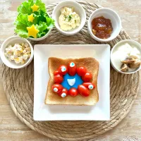 ミャクミャクトースト|ちえさん