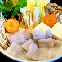 今夏初の「鱧しゃぶ鍋」|mottoさん