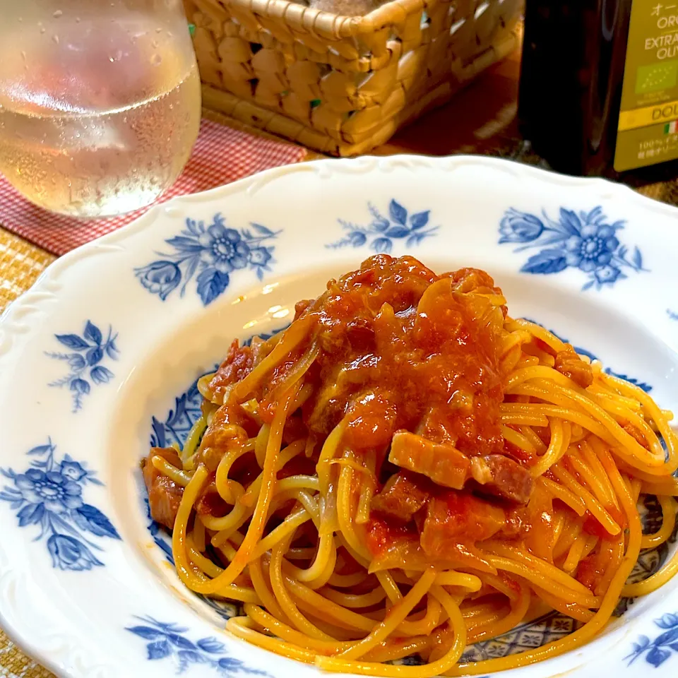 なんちゃってアマトリチャーナ|かおポンさん