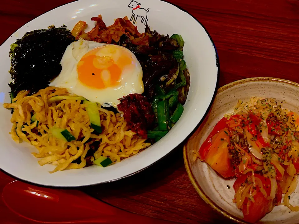 火は使いたくない人のビビンバ丼|tun223さん