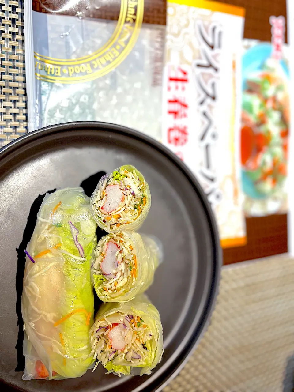 カニカマ生春巻き|Bon Sutaさん