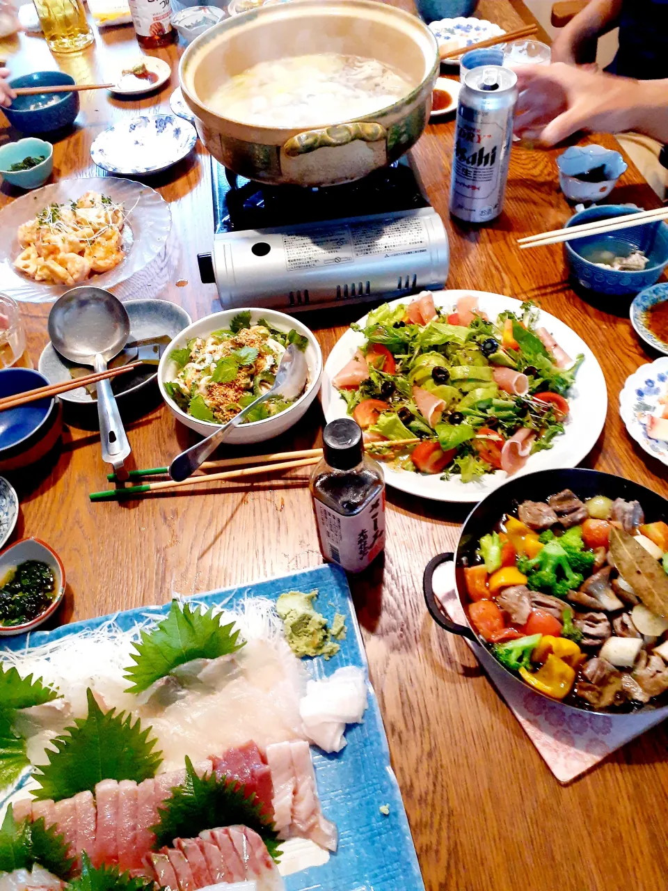 ハモ鍋を囲むお盆の宴～🎶|fumfumさん