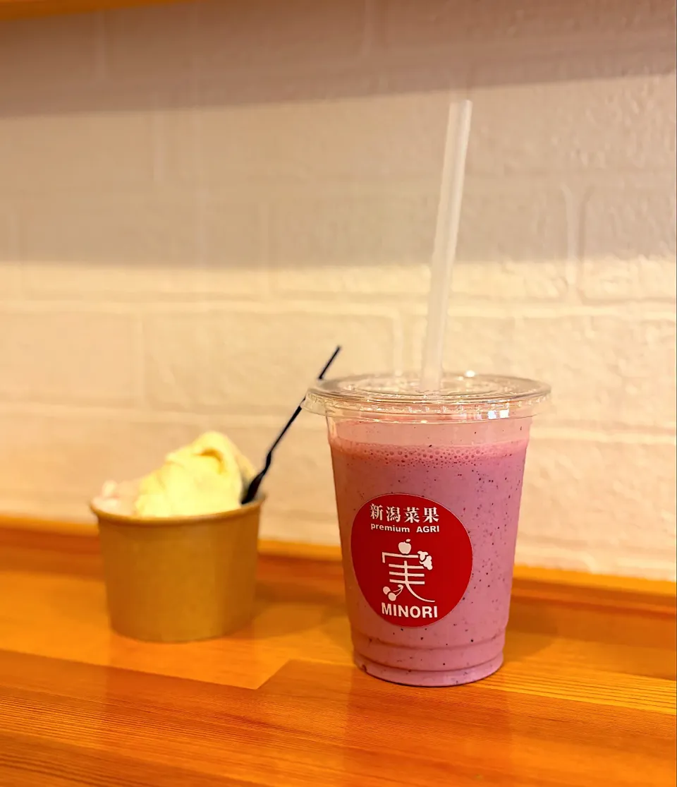 #月岡温泉#ジェラート#スムージー|さにー☆ミさん