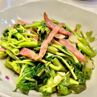 空芯菜の炒めもの|ぎんさん