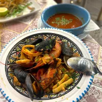 シチリア 魚介のクスクス|Fuji's kitchenさん