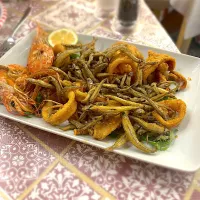 シチリアのシーフードフライ盛り合わせ|Fuji's kitchenさん