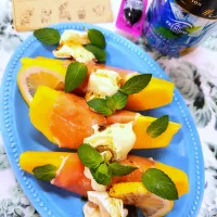 🔷パパイヤと生ハムの🇮🇹アンティパスト🌱🔷|@きなこさん