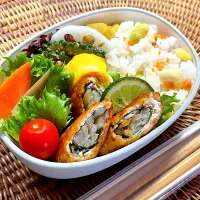 豚巻き甘辛弁当(娘)☆8月17日|kaoriさん
