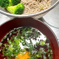 蕎麦とブロッコリー|あべたかひろさん