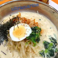 ＊豆乳冷麺とヤンニョムチキン♬＊|ultramarineさん