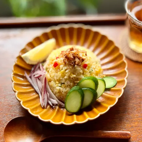 「Wできたてシェフレンジ」を使ってみたSnapdishの料理・レシピ写真:サテトム炒飯