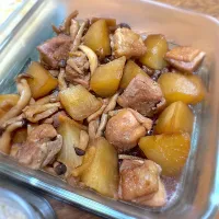 鶏と大根の甘辛煮|morimi32さん