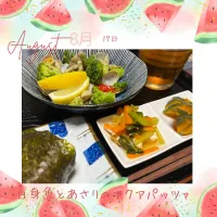 白身魚とあさりのアクアパッツァ|いのっちさん