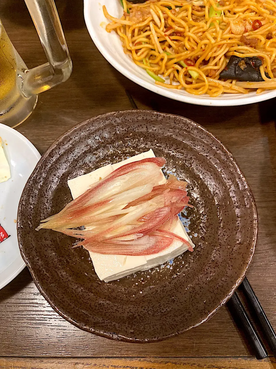 ミョウガ夏やっこ（実況中継中）|なびさん