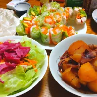 8/17の夕食
夏祭り最終日の夕食| 卯月さん