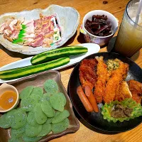 今日の晩御飯（R7.8.16）| え〜かさん