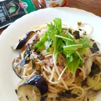 ツナと舞茸と茄子のこれうま冷製パスタ|fumfumさん