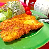 ミラノ風チキンカツレツ🐔