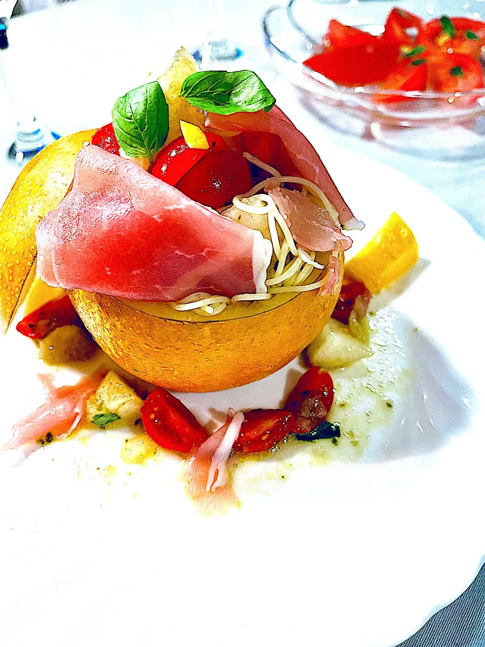 夏パスタ　梨🍐|静香さん