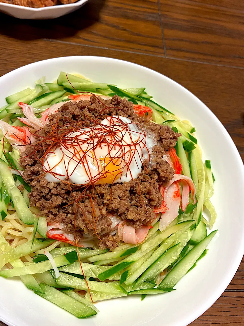 肉味噌冷やし中華◡̈♥︎|なばちゃん。さん