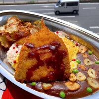 アジフライカレー