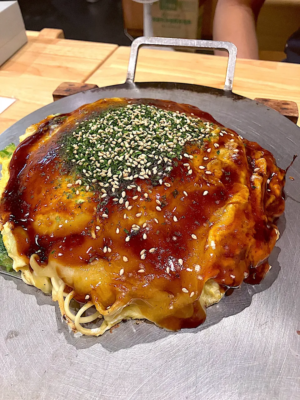 20250817広島風お好み焼き　チーズスペシャル|くぽさん