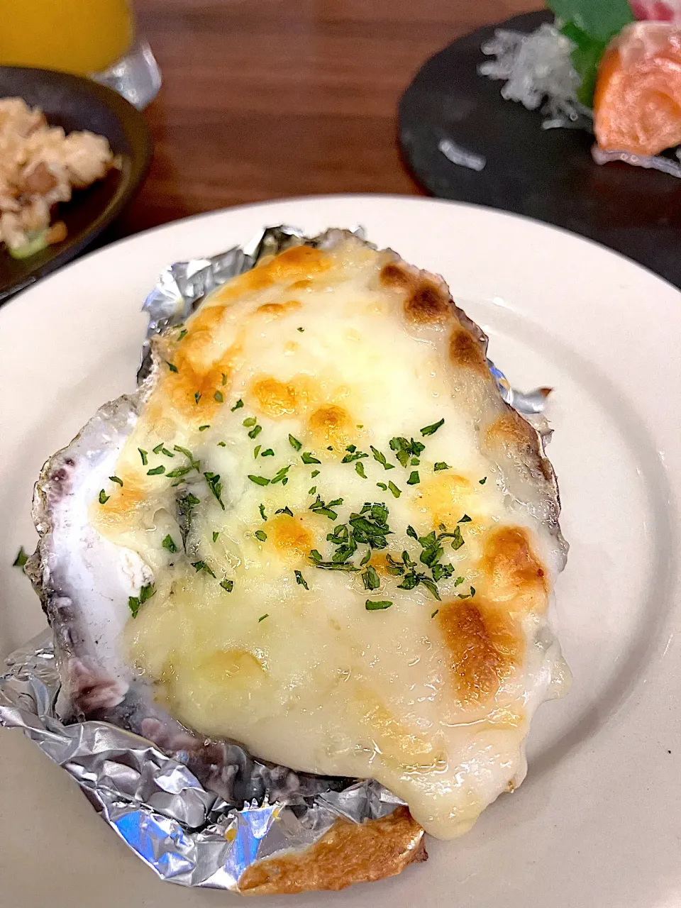 20250817牡蠣グラタン|くぽさん