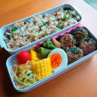 次男弁当|tamagomagomagoさん