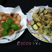 暑さに負けずフライ揚げたよ〜✨| cocco+さん
