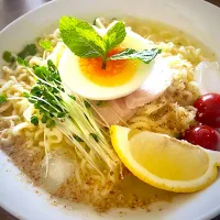 レモンモヒート塩ラーメン|おみつさん2さん