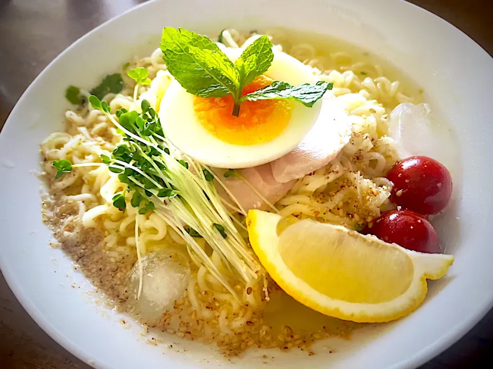 レモンモヒート塩ラーメン|おみつさん2さん