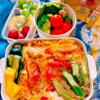 2025/08/18 カツ丼弁当|Blueberry🫐さん
