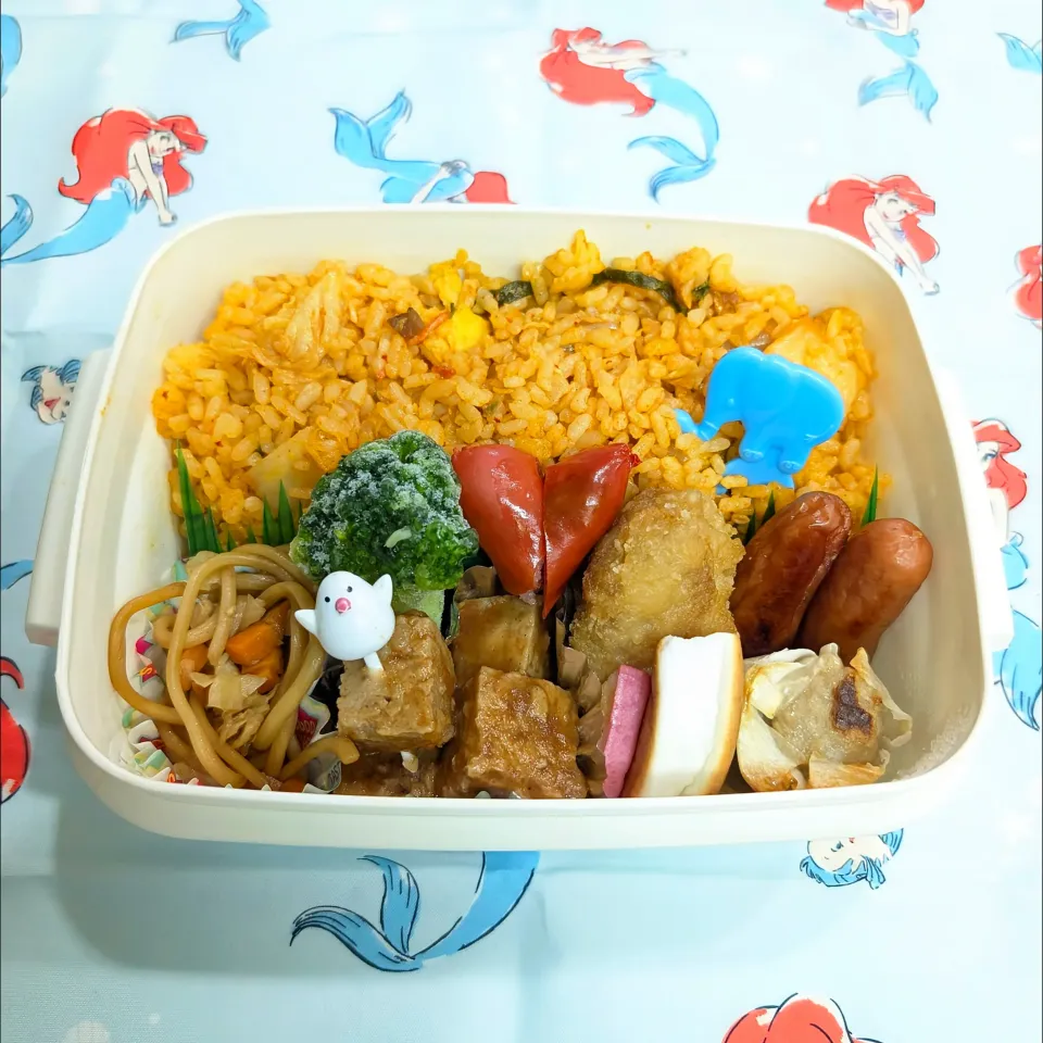 2025年8月18日（月）のお弁当🍱。|ママちんさん