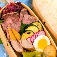 本日のお弁当〜ローストビーフ弁当|f.1125beさん