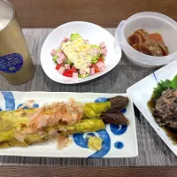 残り物消費の晩ご飯|sakuramochiさん