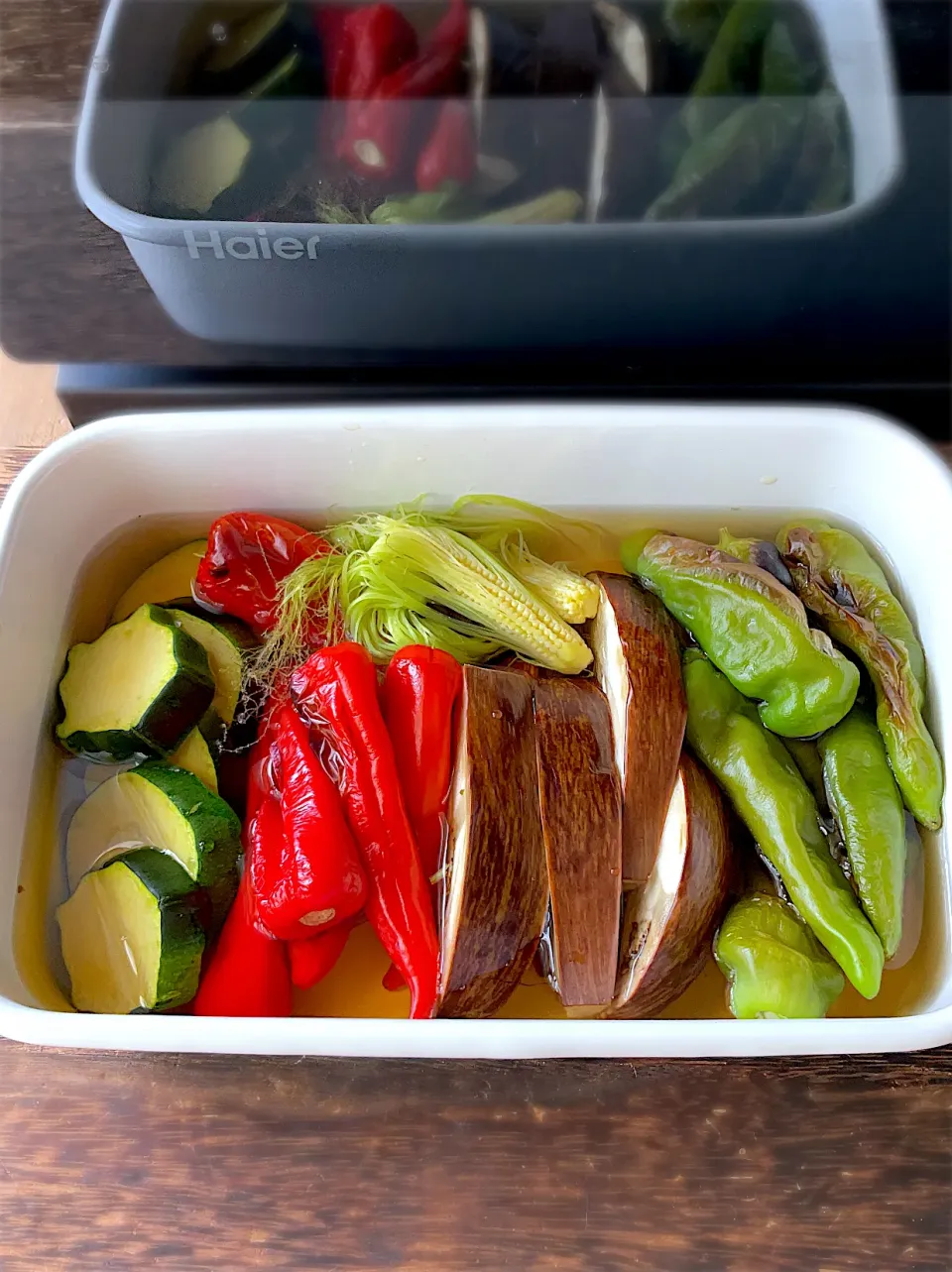 野菜のグリル焼きからの焼き浸し|9421beruさん