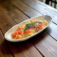 冷製トマトスパゲティ|りょうりょうさん