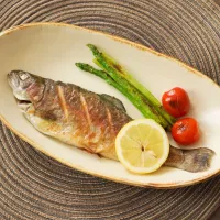 ニジマスのムニエル|わーちゃんさん