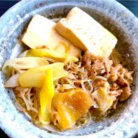 お盆休み最終日 お家おつまみ④牛すき煮|KANAさん