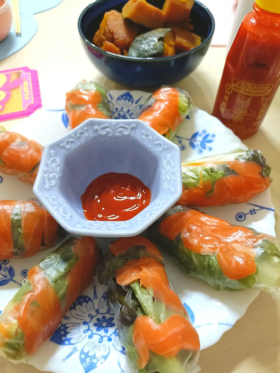 サーモン生春巻き|Mogu*moguかぁちゃんさん