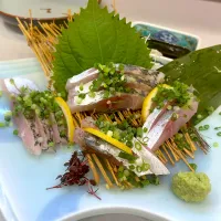 刺身 五島あじ|T. Wonderさん