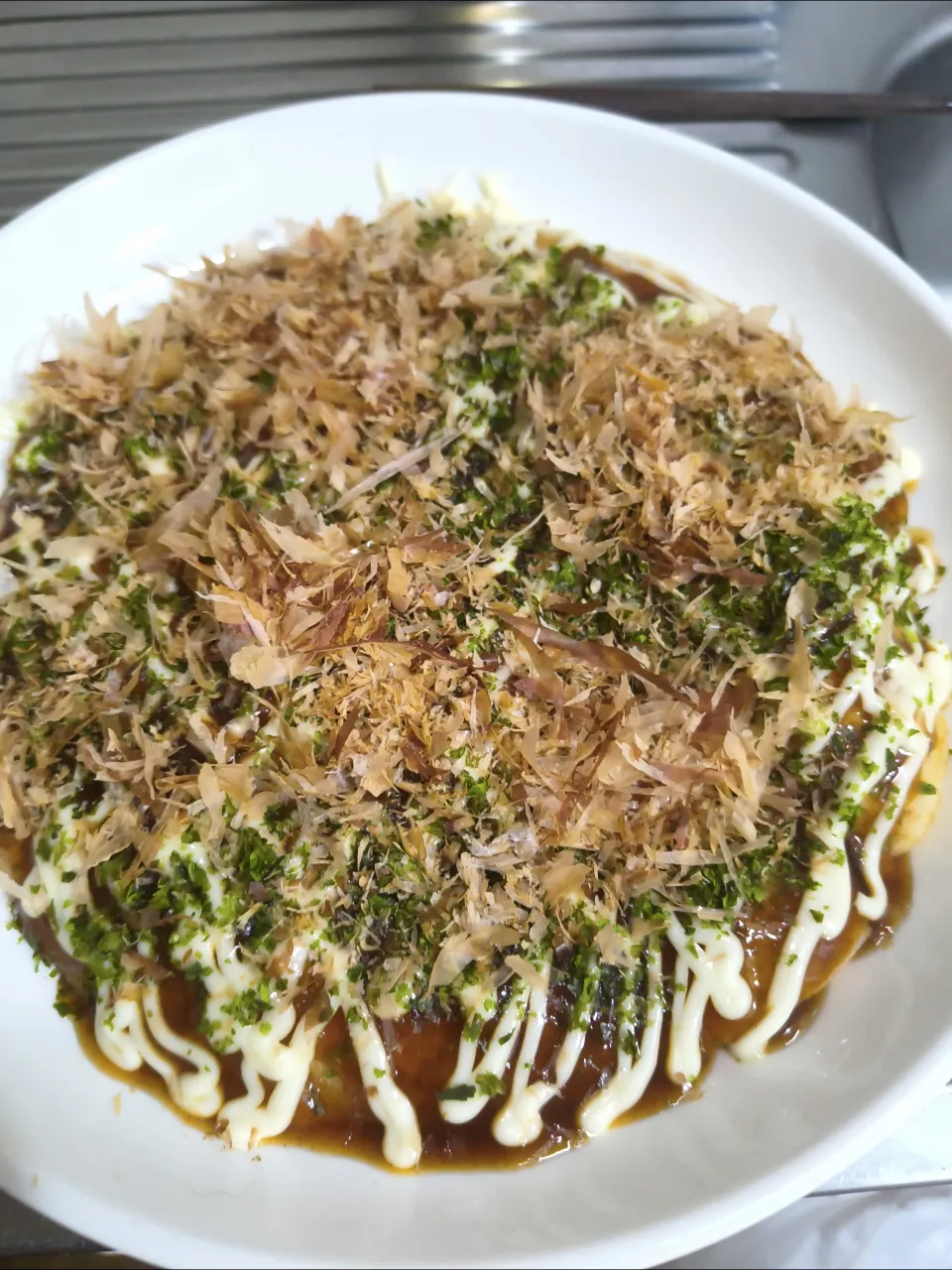 フライパンで焼いたたこ焼き？|時雨さん